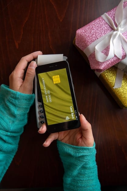 A close-up shot of a smartphone screen displaying a cashback app interface, with a prominent 
