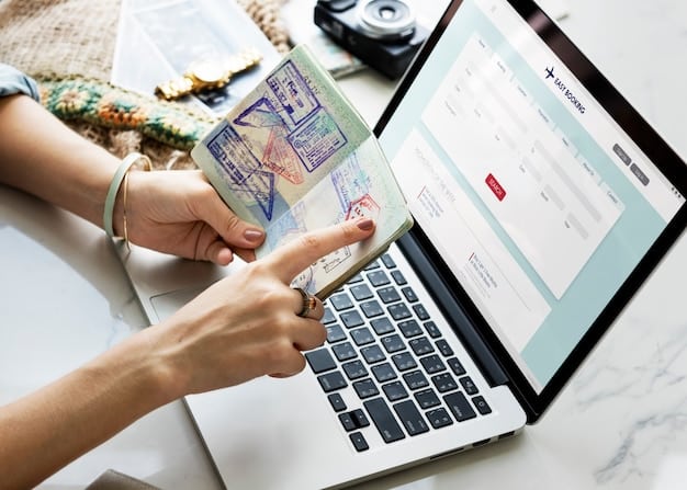 A person comparing cashback offers on a laptop screen, with various travel deal websites open in tabs, illustrating the process of finding the best rates.