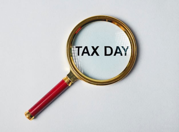 A magnifying glass hovering over complex tax documents, symbolizing the need for scrutiny and professional help in tax matters.