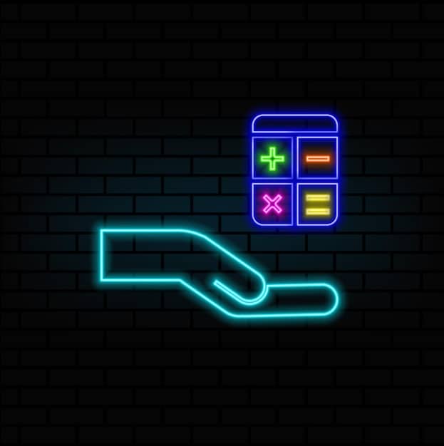 A digital illustration of a hand clicking on a browser extension icon, with multiple overlapping shopping cart icons and percentage signs flying out, illustrating stacked savings.