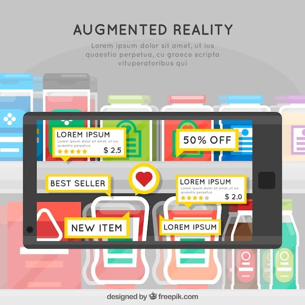 A split screen image: one side shows a conventional online shopping page with generic product listings, and the other side shows the same page with a browser extension overlaid, highlighting ethical alternatives, fair-trade logos, and sustainability scores.